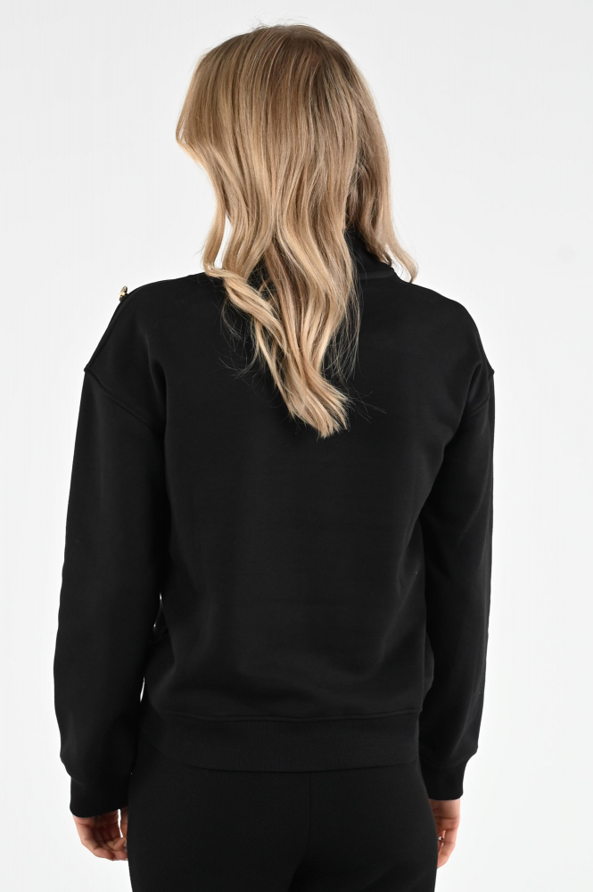 Geisha 52600-41 Sweater Zwart