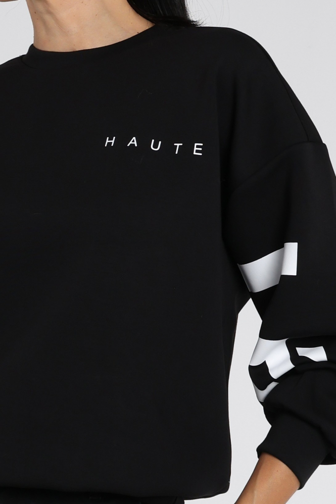 Haute L'Amitié hl10413 Sweater Zwart