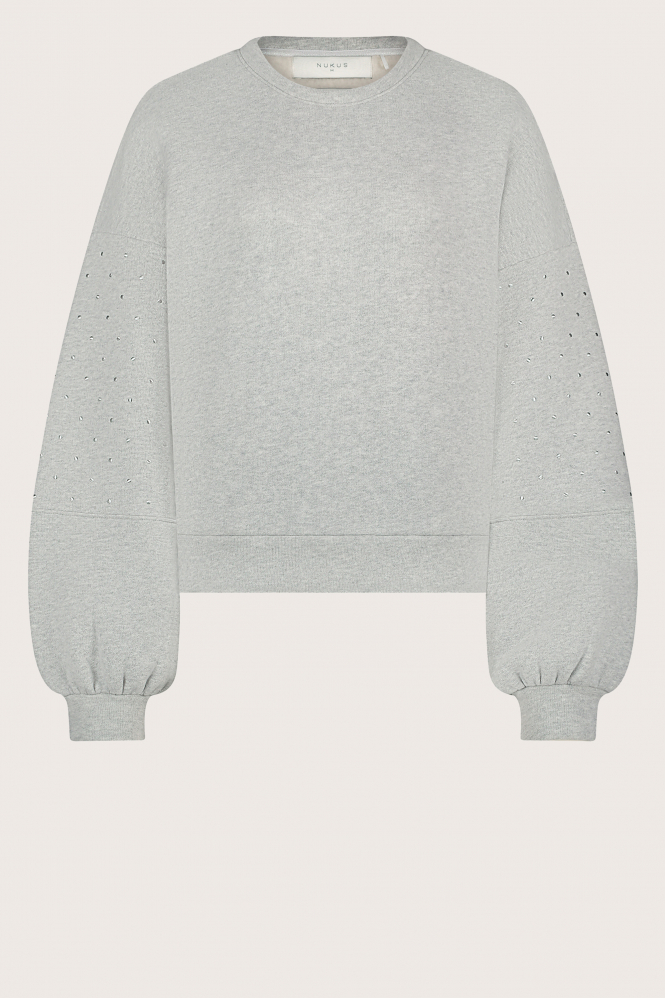 Nukus FW24068 Sweater Grijs