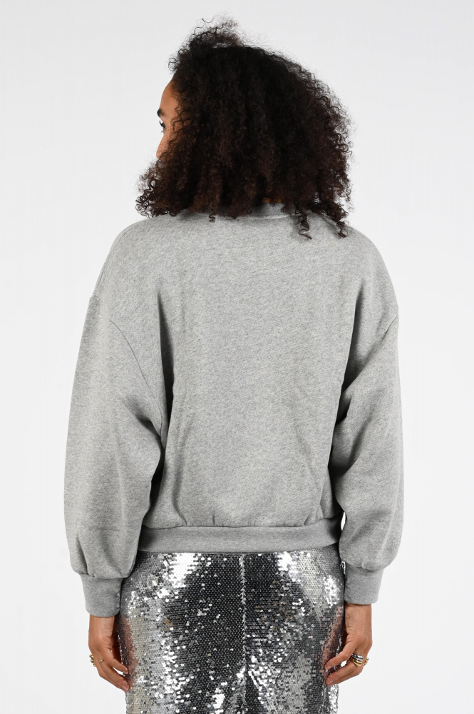 By-Bar bibi night melee Sweater Grijs