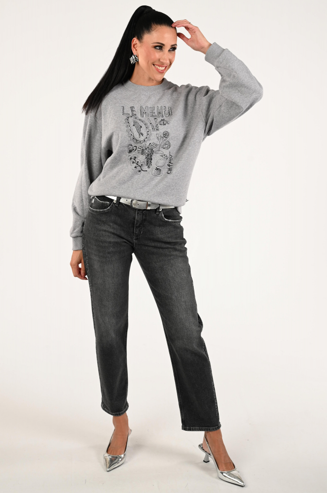 Fabienne Chapot CLTSWE03AW259516 Sweater Grijs