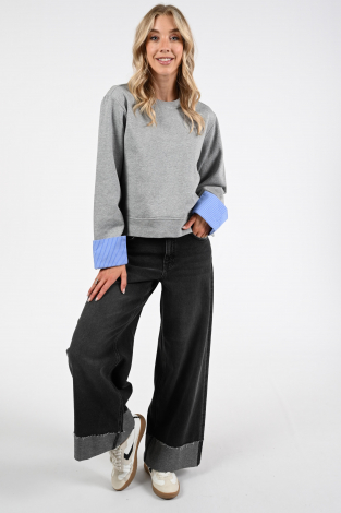 Co'couture Daniella sweat Grijs