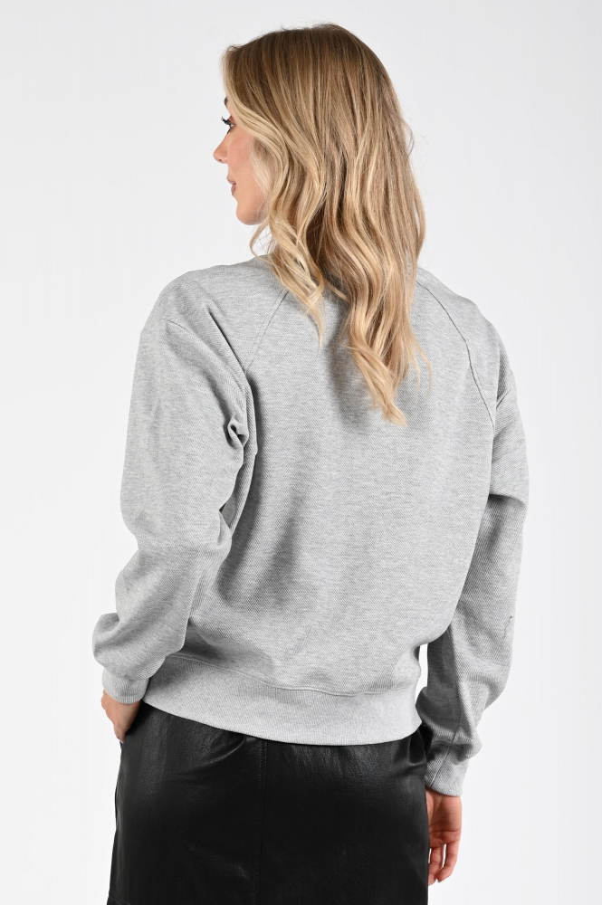 Co'couture 37043 Dengi Sweater Grijs