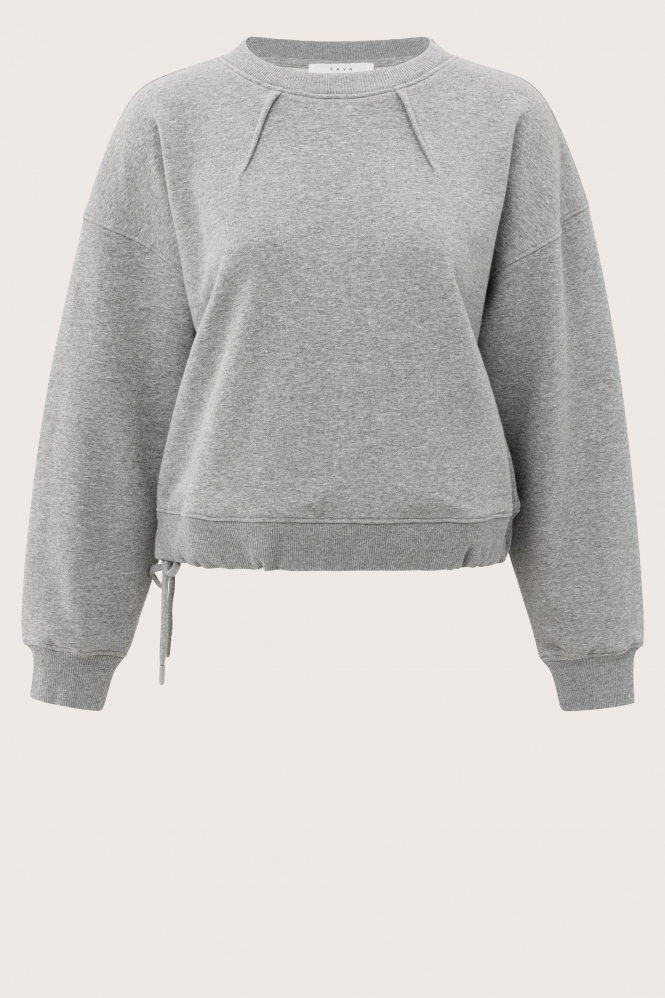 Yaya 01-109094-508 Sweater Grijs