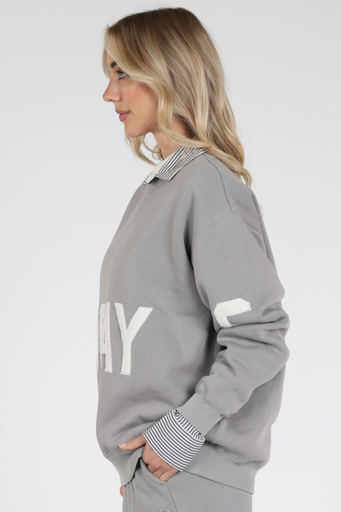 10 Days 20-816-6201 Sweater Grijs