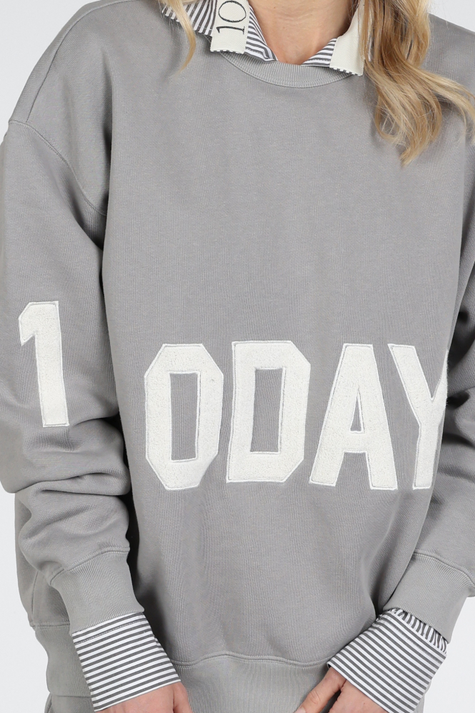 10 Days 20-816-6201 Sweater Grijs