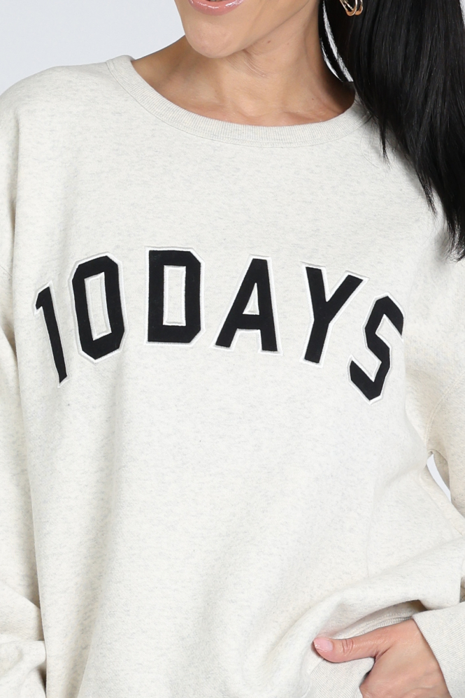 10 Days 25-806-9900 Sweater Grijs