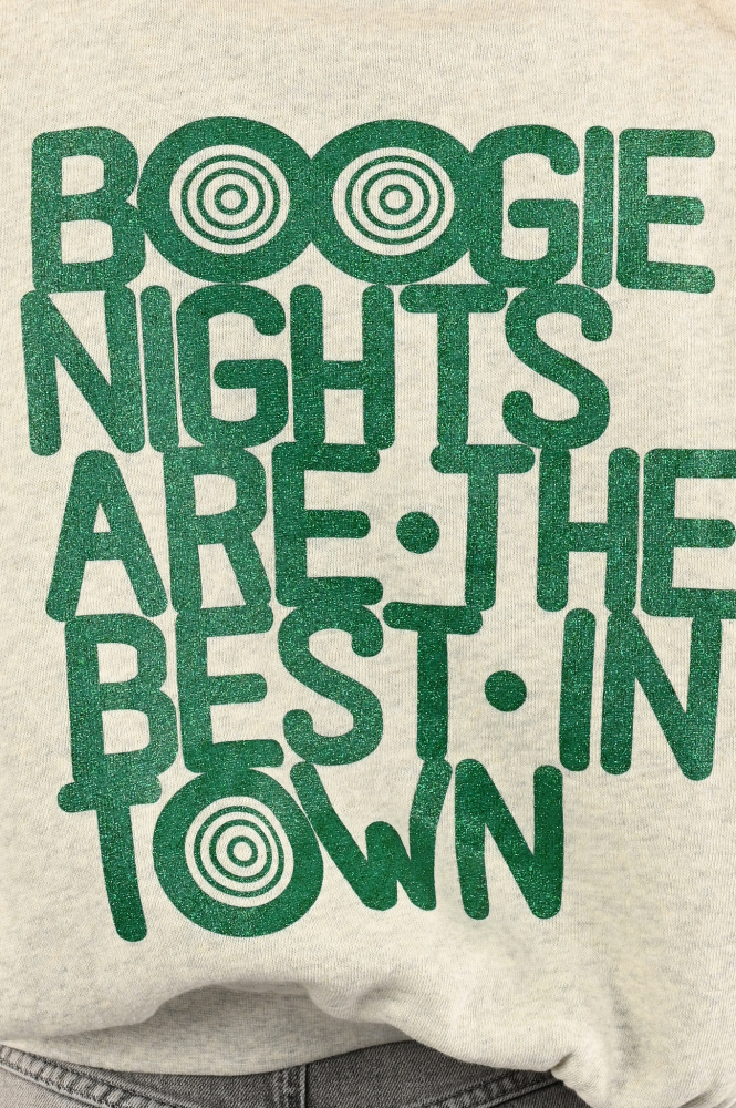 By-Bar bibi boogie night Sweater Grijs