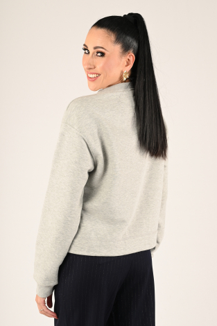 Moscow logo sweater 5404 Grijs