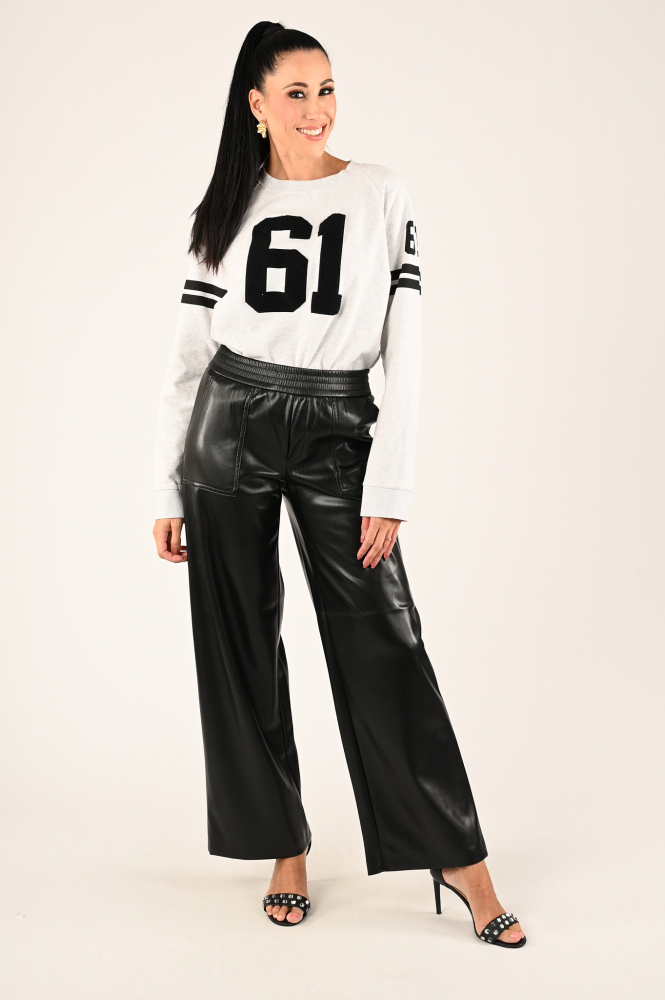 Penn & Ink W24F1505 Sweater Grijs