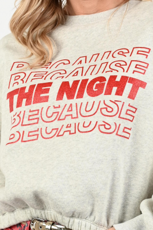 By-Bar Bodil night sweat Grijs