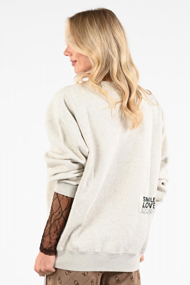 10 Days 20-811-6201 Sweater Grijs