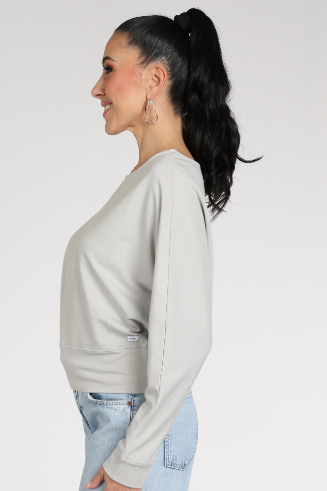 Penn & Ink S26T1248 Sweater Grijs