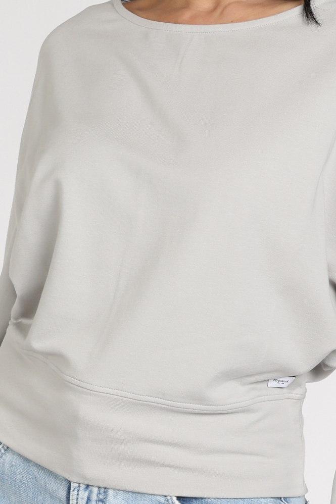 Penn & Ink S26T1248 Sweater Grijs