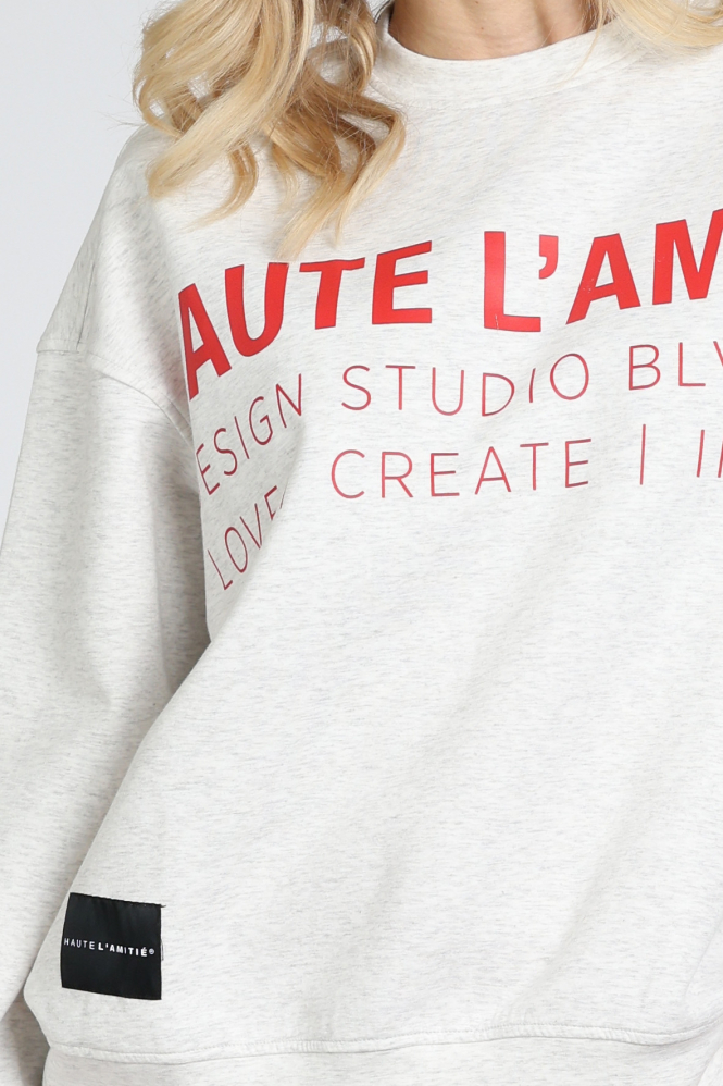 Haute L'Amitié HL10446 Sweater Grijs