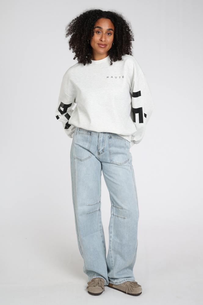 Haute L'Amitié hl10413 Sweater Grijs