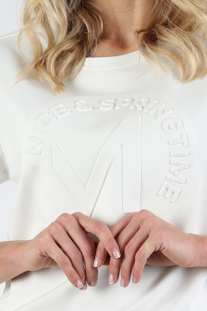 Monari 410174 Sweater Wit