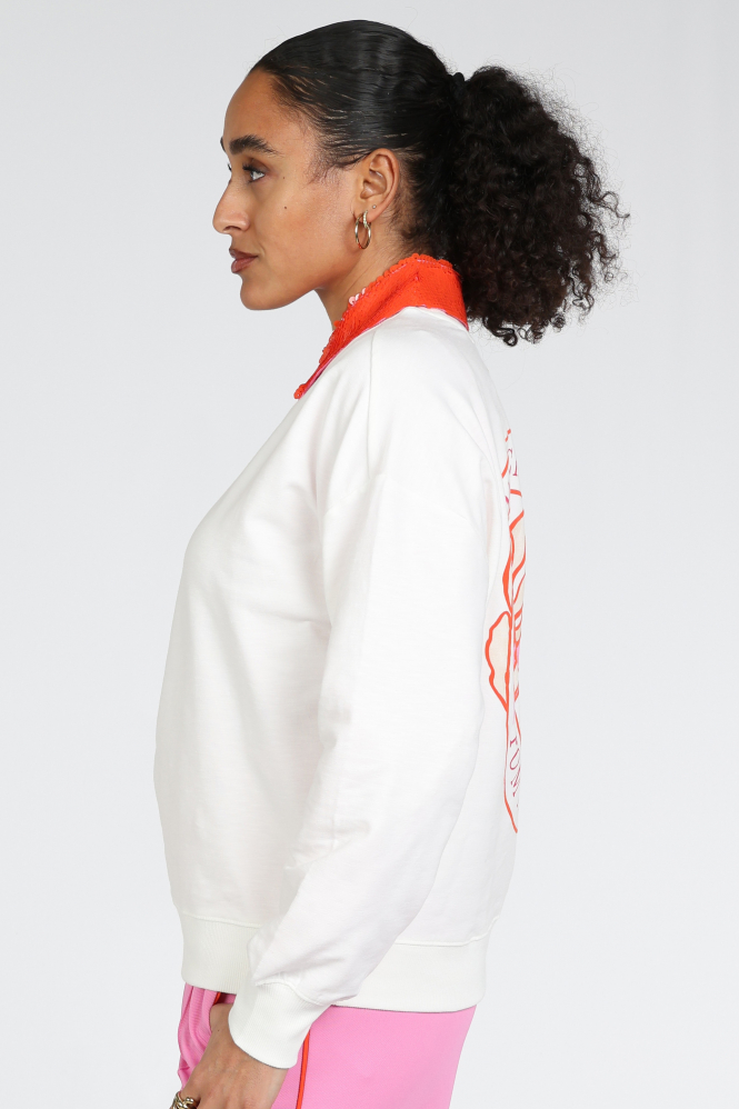 Pom Amsterdam SP9523 Sweater Wit