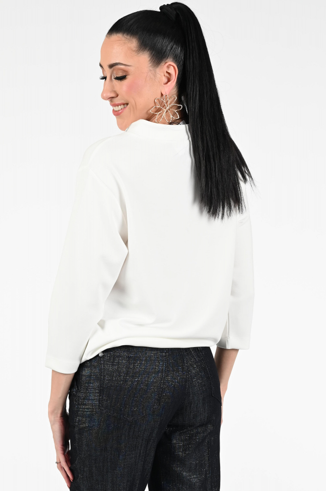 Monari 409376 Sweater Wit