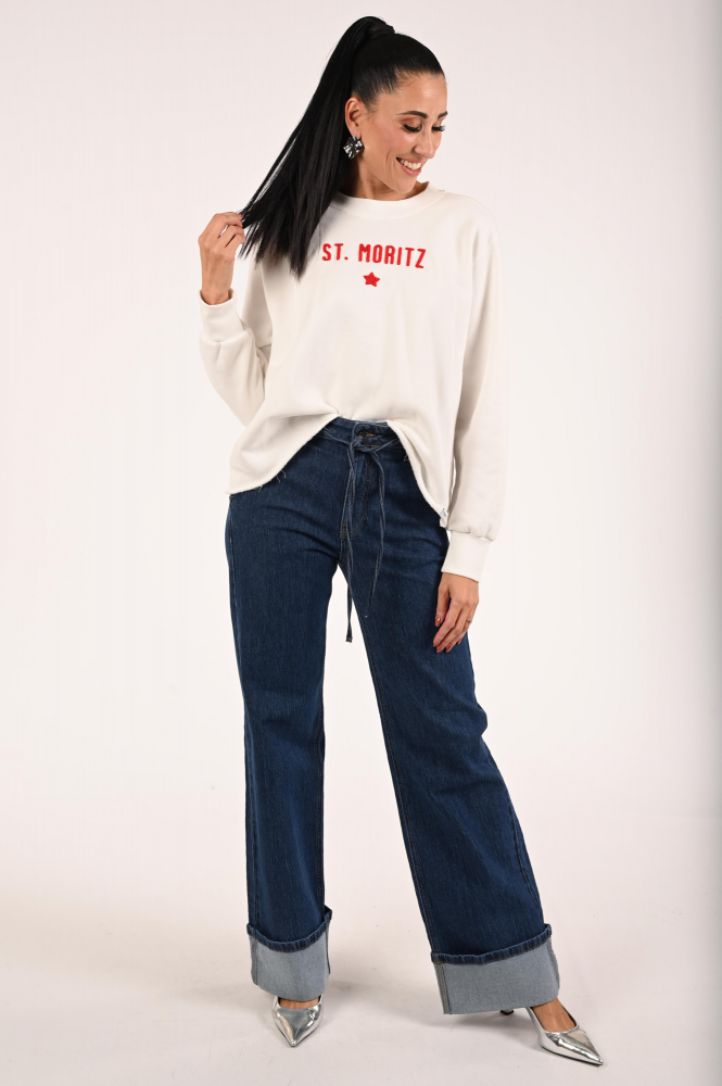 Penn & Ink W25F1700 Sweater Wit