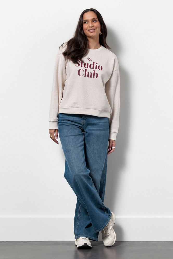Studio Anneloes Puck studio sweater  Sweater Wit