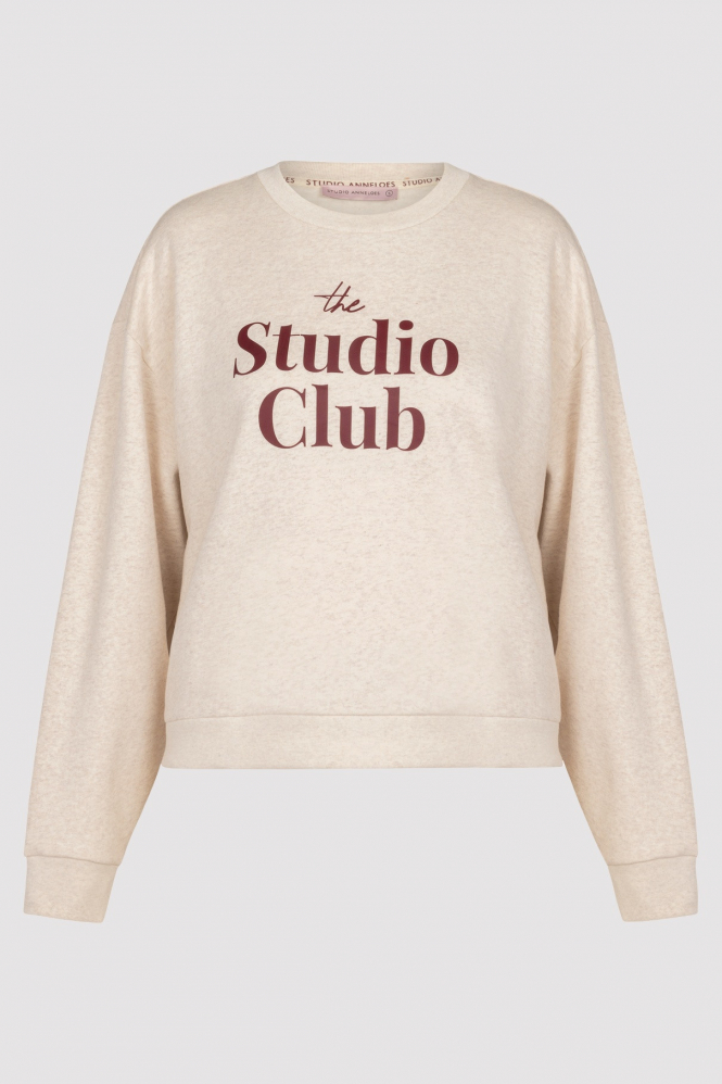 Studio Anneloes Puck studio sweater  Sweater Wit