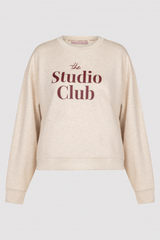Studio Anneloes Puck studio sweater  Wit