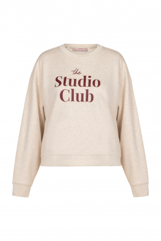 L.O.E.S. by Studio Anneloes Puck studio sweater  Wit