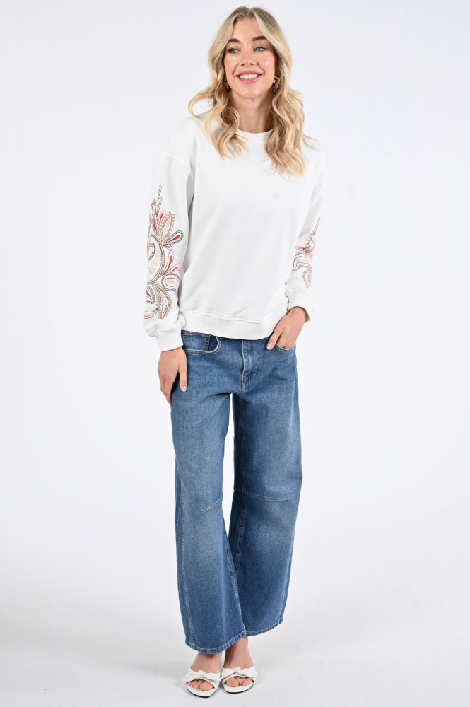 Geisha 52140-24 Sweater Wit