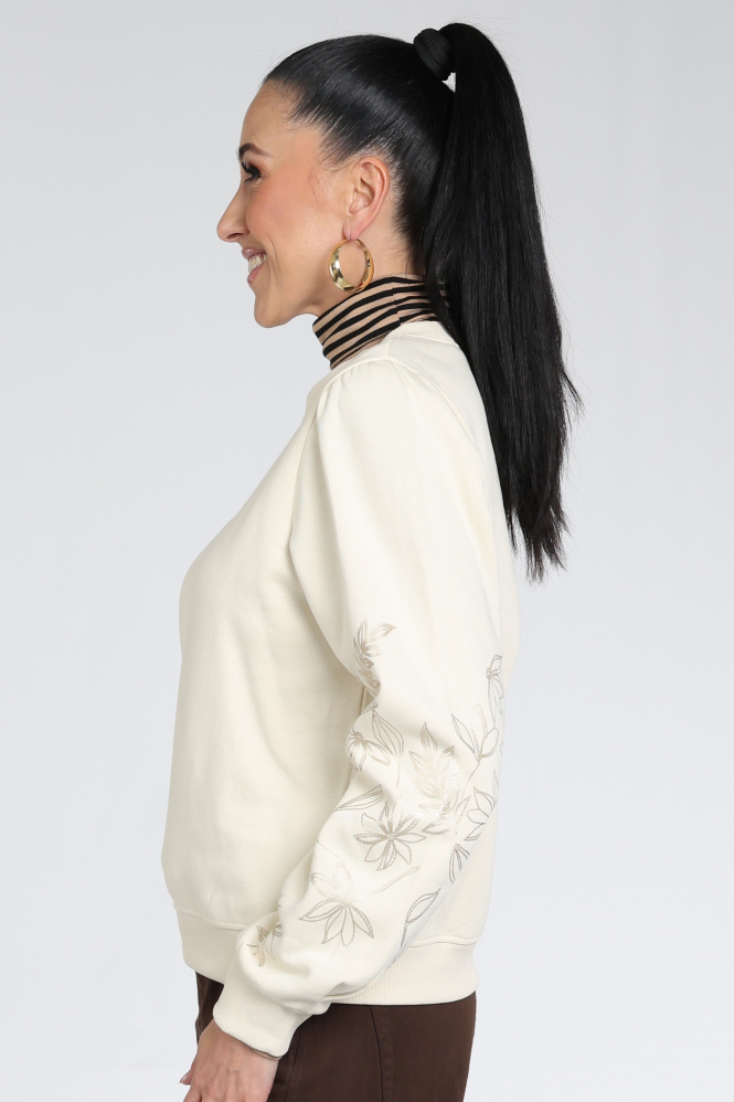 Geisha 62530-60 Sweater Wit