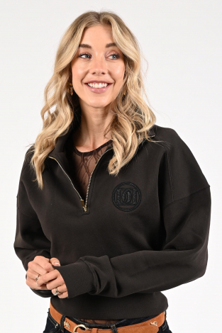 Deblon Noelle sweater Bruin
