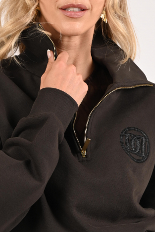Deblon Noelle sweater Bruin
