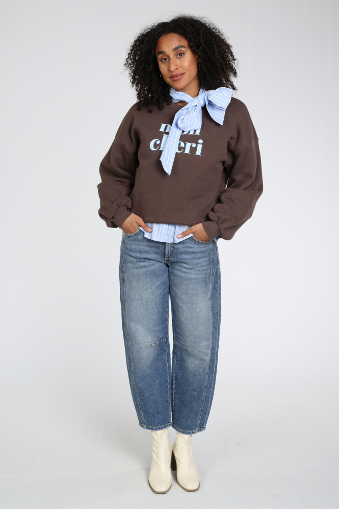 Nukus NKF03099 Sweater Bruin
