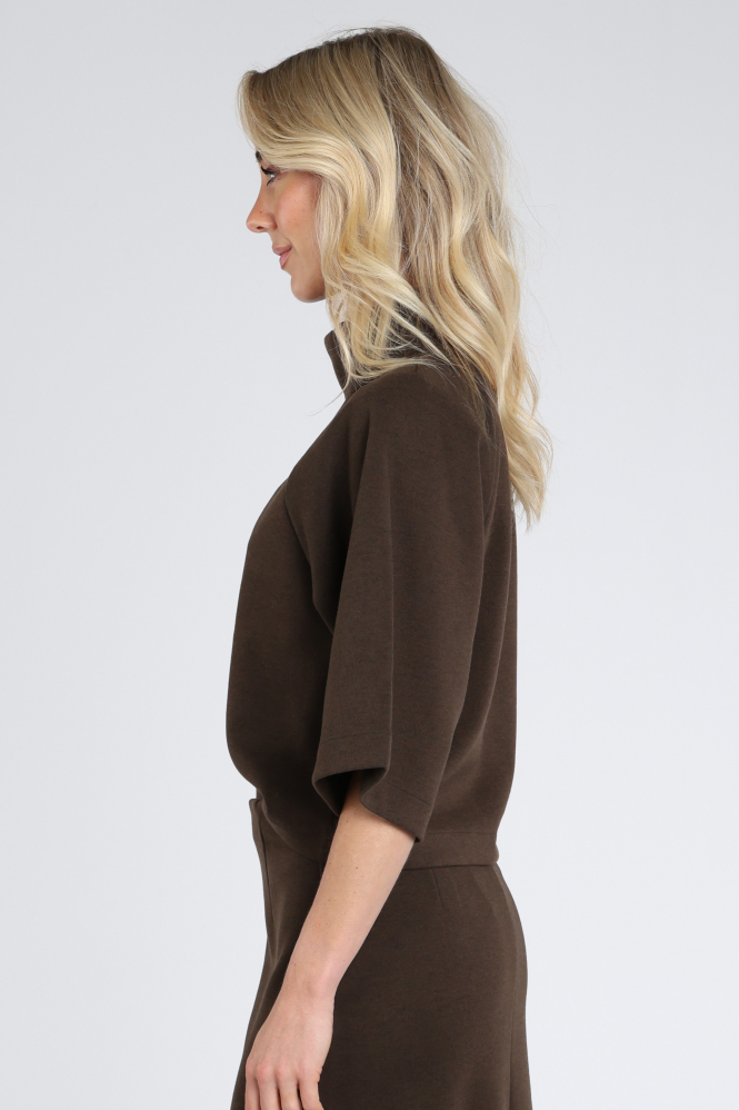 Yaya 01-109134-610 Sweater Bruin