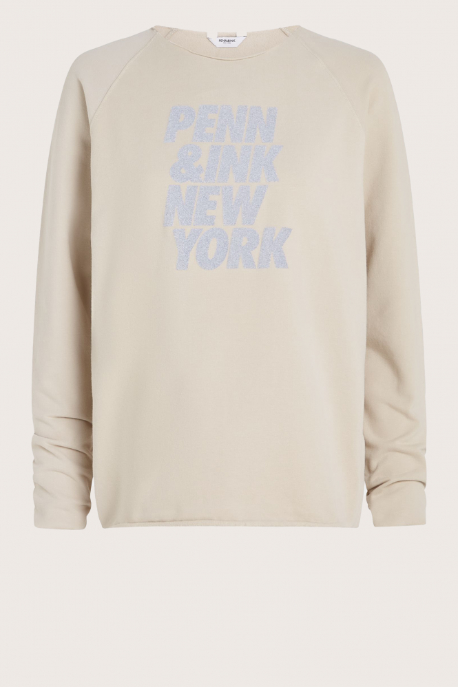 Penn & Ink W24F1513 Sweater Beige