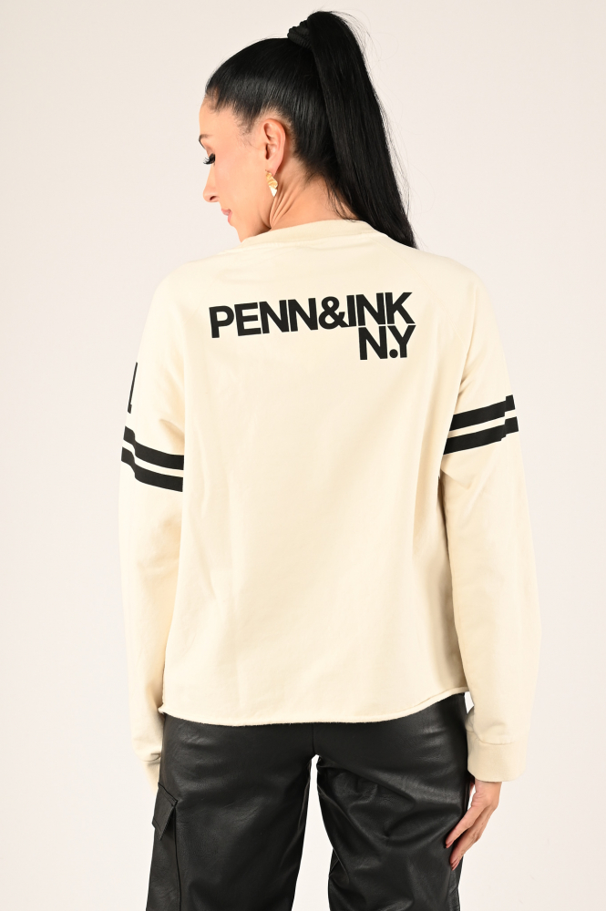 Penn & Ink W24F1505 Sweater Beige