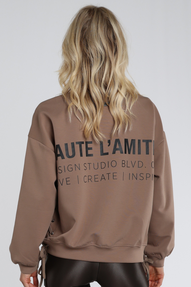Haute L'Amitié hl10714 Sweater Bruin