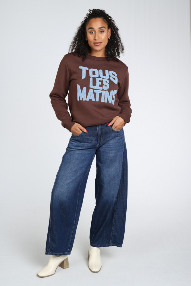 Geisha 62610-24 Sweater Bruin
