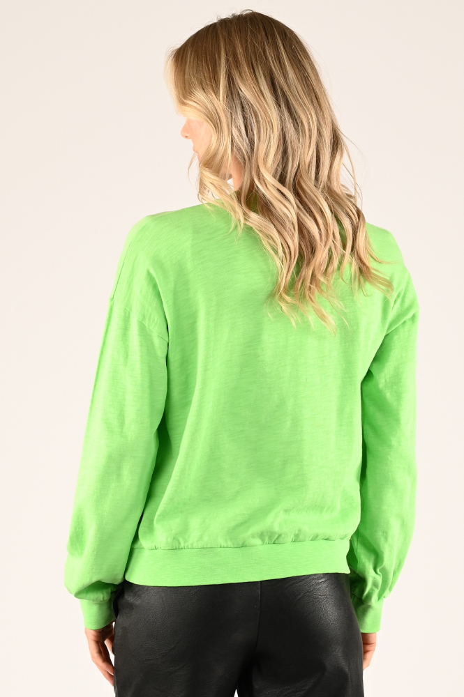 Penn & Ink W24F1509 Sweater Groen