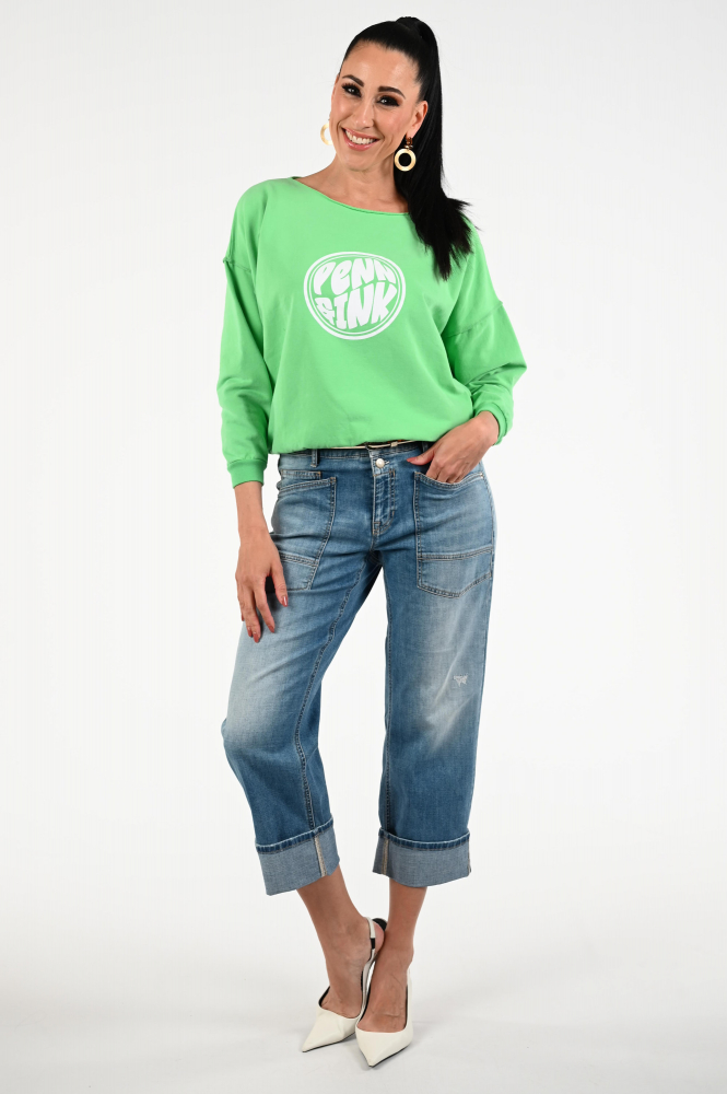 Penn & Ink S25F1611 Sweater Groen