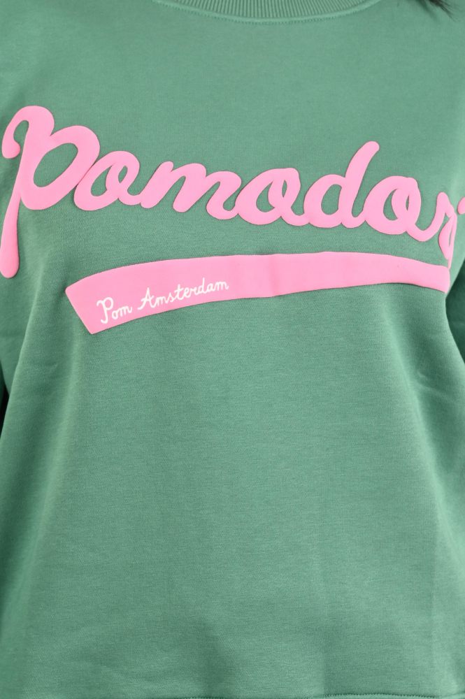 Pom Amsterdam SP9308 Sweater Groen