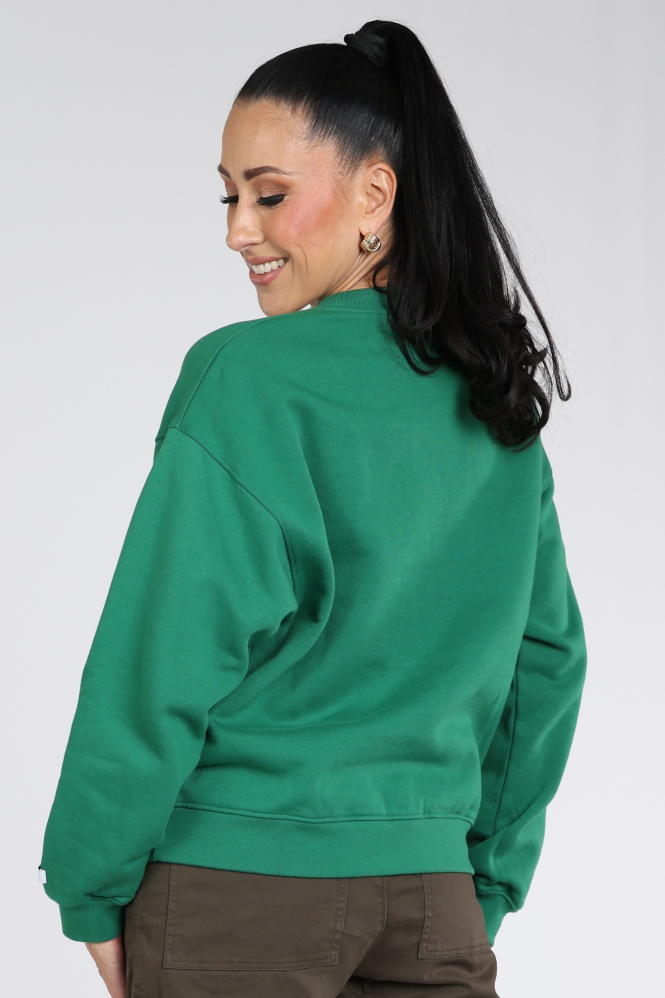 Penn & Ink W26F1927 Sweater Groen