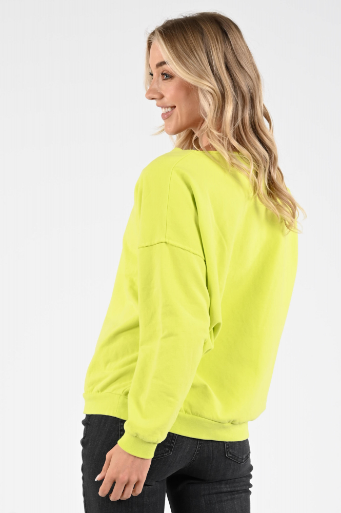 Penn & Ink W25F1703 Sweater Groen