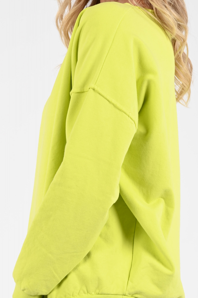 Penn & Ink W25F1703 Sweater Groen
