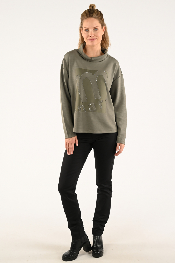 Monari 807584 Sweater Groen
