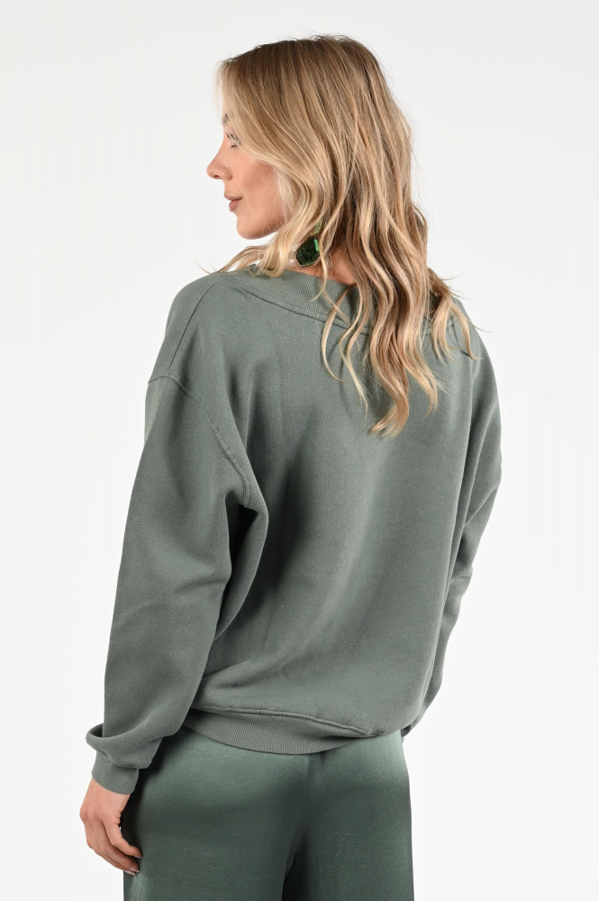 Summum 3s5136-30704 Sweater Groen