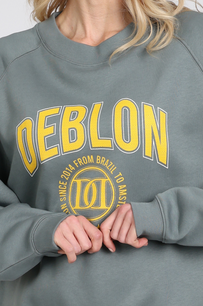 Deblon vive sweater Sweater Groen