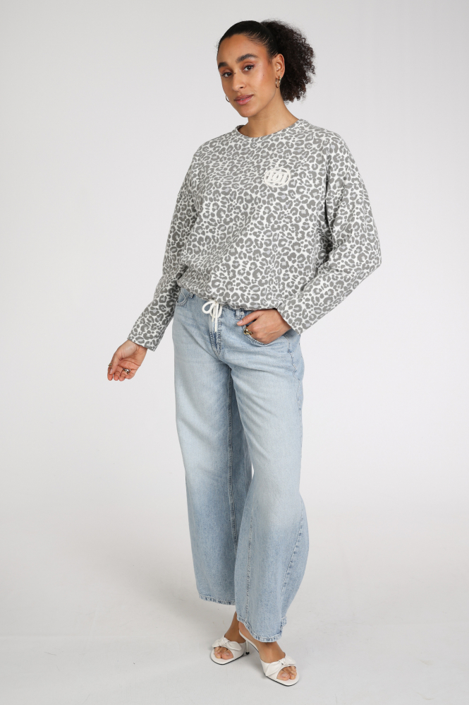 Deblon celia sweater Sweater Groen