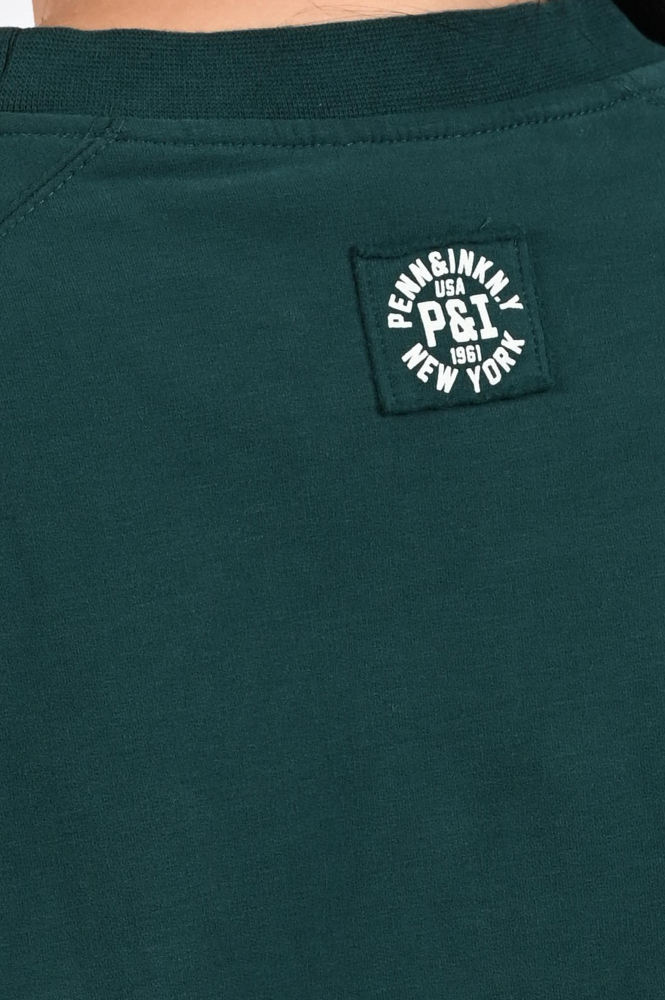 Penn & Ink W25F1705 Sweater Groen