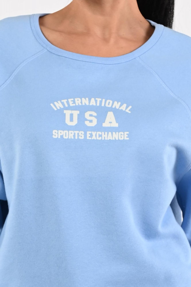 Penn & Ink W25T1187 Sweater Blauw